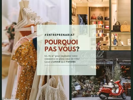 a vendre/a louer local commercial morteau centre ville