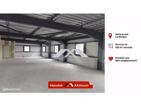 bureaux 150 m² saint-louis
