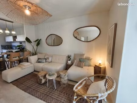 rez de jardin à 100m de plage au calme leucate plage