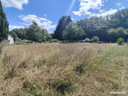 terrain 634 m² gennes val de loire