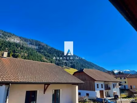 lullin centre - appartement type 2 avec cave et balcon