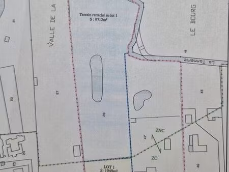 vend terrain constructible