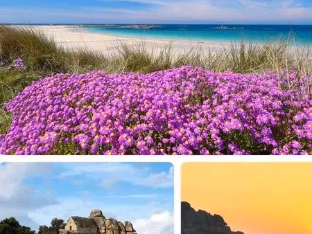 terrain 542m² viabilisé (lot n°1) à vendre à kerfissien proche plage