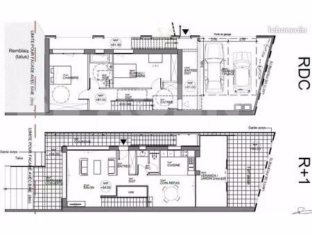 terrain 440 m² magny le hongre