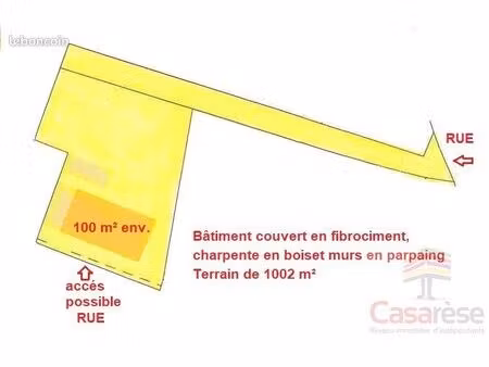 entrepôt 96 m² fleury les aubrais