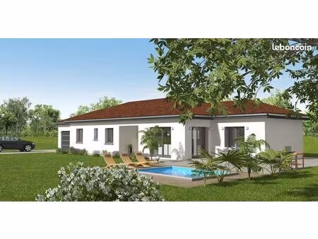 maison neuve + terrain 900 m² – vézeronce-curtin / projet sur mesure