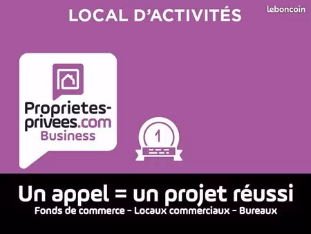 local d'activité 201 m²