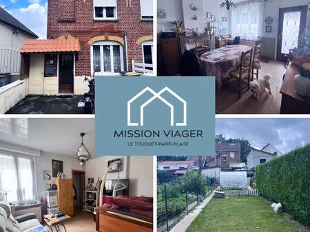 viager occupe sans rente- jolie maison 1930 en bon état