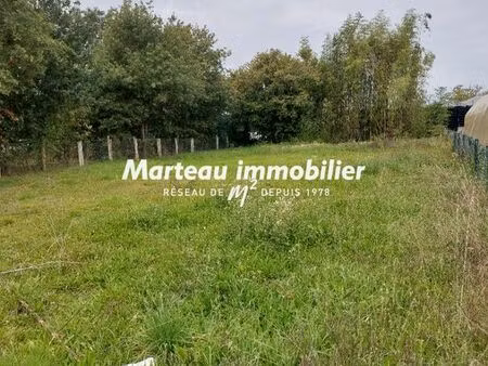 terrain 1075 m² allonnes