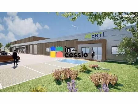 local d'activité 300 m²