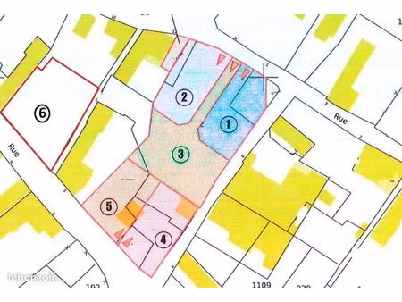 terrain 440 m² romeries