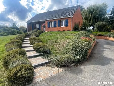 vente maison 7 pieces plein pied avec sous sol