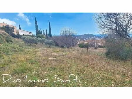magnifique terrain avec vue panoramique