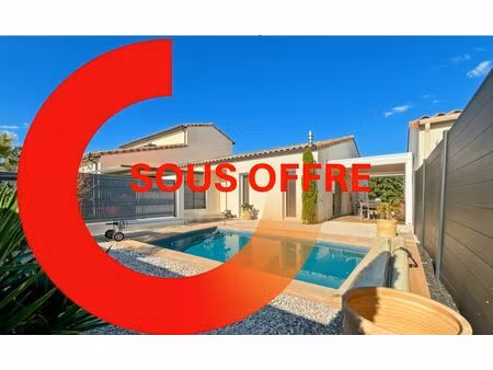 maison de plain pied neuve à vendre