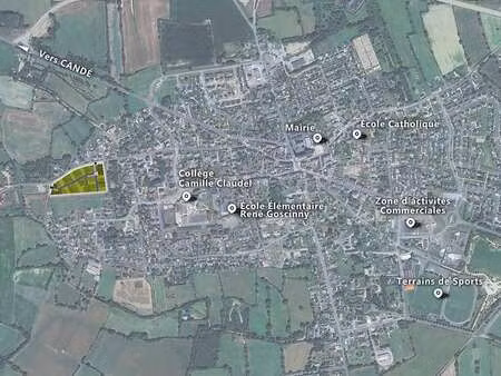 vente terrain à erdre-en-anjou (49220) : à vendre / 286m² erdre-en-anjou