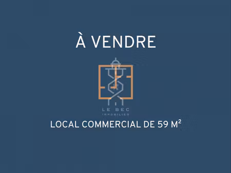 exclusivité lanester : spacieux local libre avec vitrine