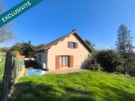 jolie maison individuelle avec vue dégagée.