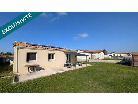 maison 77m2 sur 668m2 de terrain