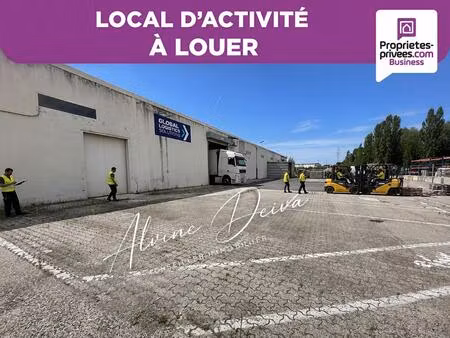 locaux d'activités 380m2 700m2 terrain accès pl
