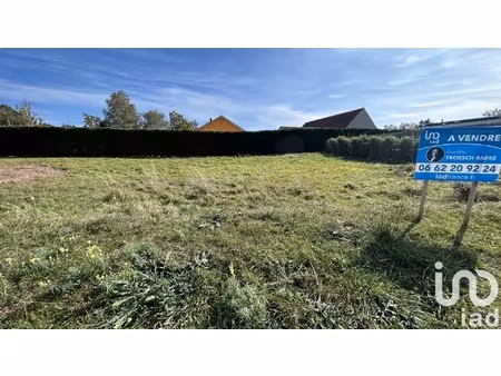 vente terrain à bâtir 745 m²
