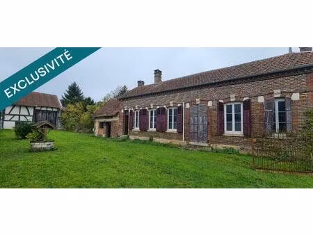 jolie longère en brique + grange