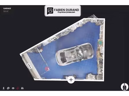 garage xxl 46 m² ? rare en centre-ville