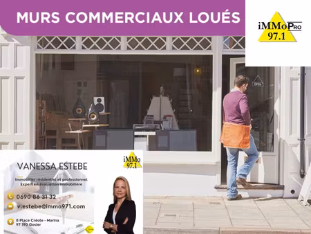 achat local commercial 346m² pointe a pitre 97110