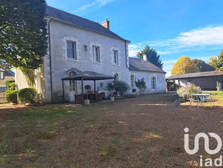 vente maison 5 pièces 194 m² à rillé (37340)  325 000 €