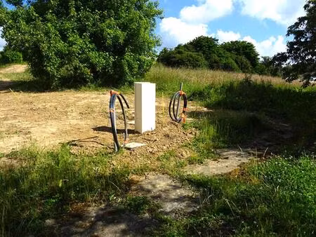 landes 40250 mugron  terrain à bâtir viabilisé de 2 000 m²