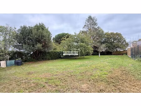 terrain 554 m² - la chapelle-sur-erdre