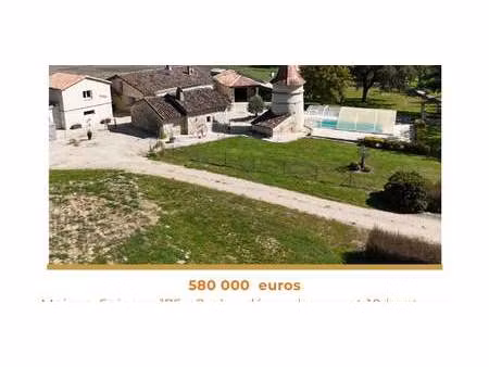 maison avec piscine et jardin puylaroque (82)