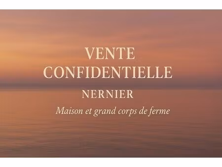 corps de ferme à vendre à nernier