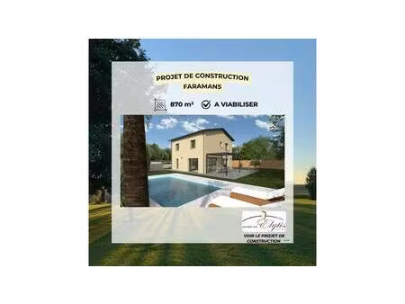 terrain constructible viabilisé à vendre