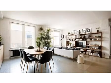 paris 16e - place victor hugo - appartement à vendre - 5 pièces - 119 80m² carrez - 3 cham