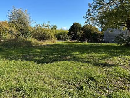 terrain constructible à vendre