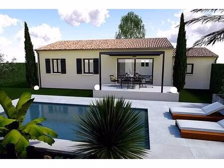 terrain avec maison neuve à vendre