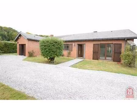 bonnivers - 2d : maison de plain-pied - 3 chambres