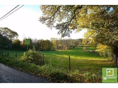 magnifique terrain  dans un rare cadre enchanteur