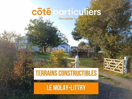 terrain constructible à vendre