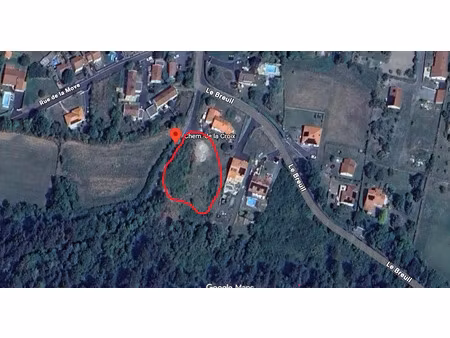 vente terrain 1500 m² à meilhaud (63320)  45 000 €