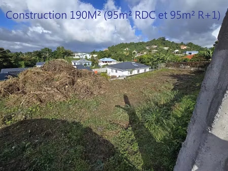 vente terrain 455 m² à riviere salee (97215)  93 800 €