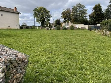 terrain constructible à vendre