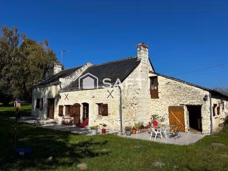 maison style longère 123m2 bourgueil