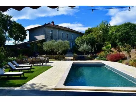saint-nazaire-des-gardies  gard – elégante maison de campagne avec gîte  piscine et...