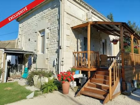 maison charentaise rénovée – 85 m²  5 pièces dont 3 chambres