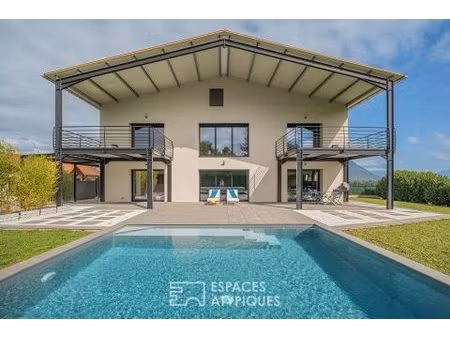 maison contemporaine familiale aux portes de la savoie