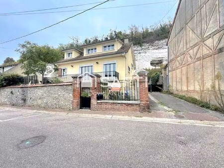 maison 113 m2 - 3 chambres- 609 m2 terrain- 78270 mousseaux-sur-seine