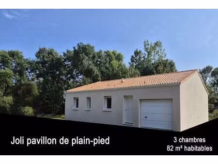 joli pavillon récent de plain-pied - 3 chambres