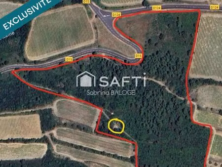 terrain agricole de 31000m2 avec mazet cadastré