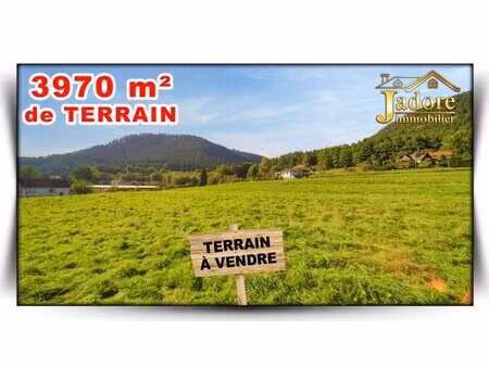 en vente terrain non constructible 3 970 m² – 54 000 € |saint-dié-des-vosges